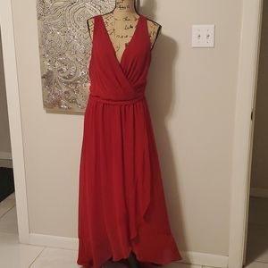 Formal chiffon dress